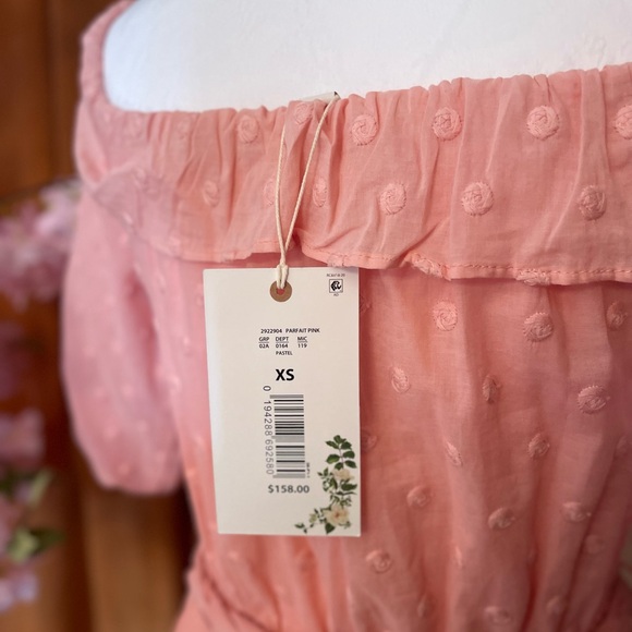 Chelsea & Violet Elegant Pink Ruffle Dress - Picture 4 of 7